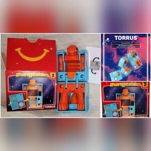 NEW - Changeables Torrus Happy Meal Toy - New in Box #2